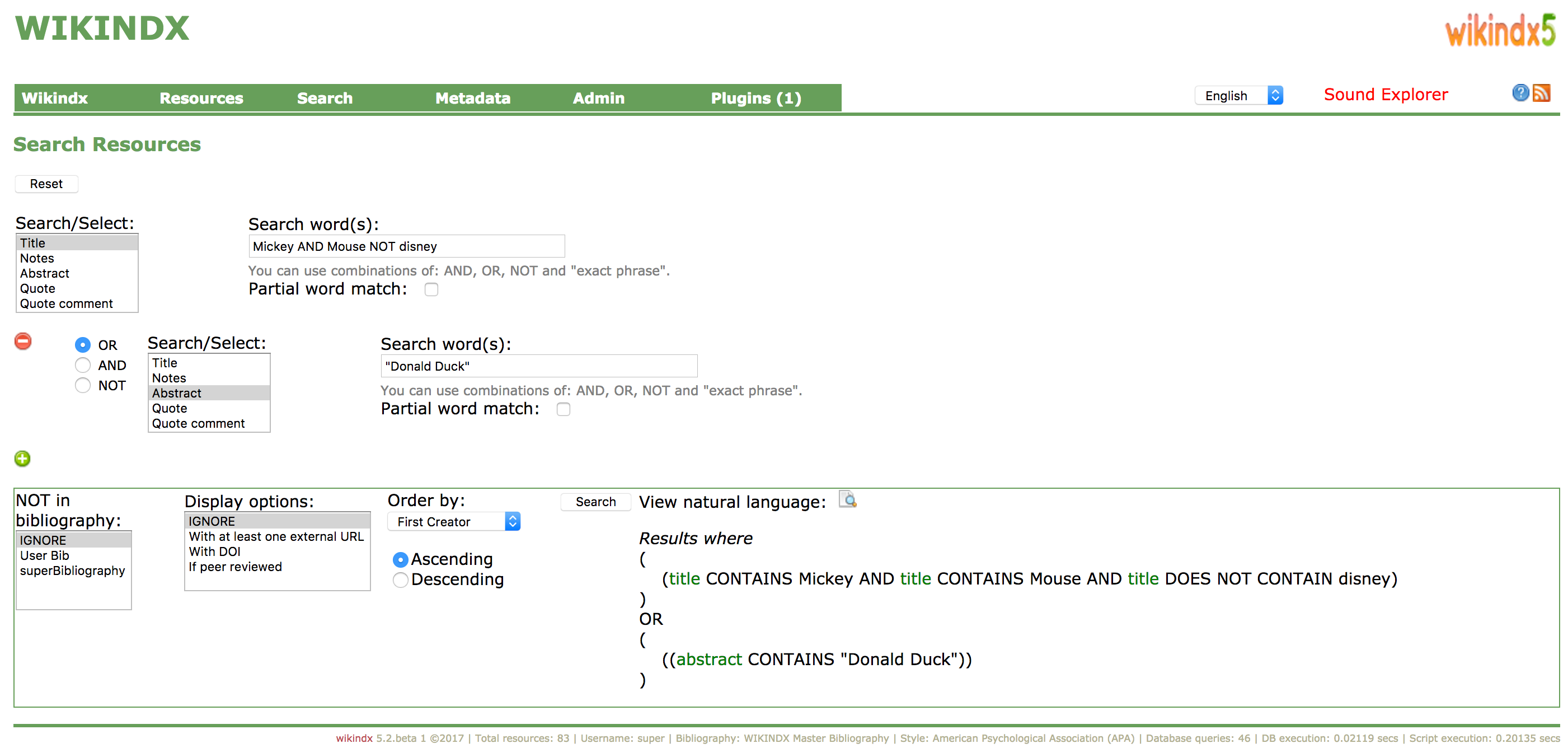 Download web tool or web app WIKINDX Download web tool or web app WIKINDX