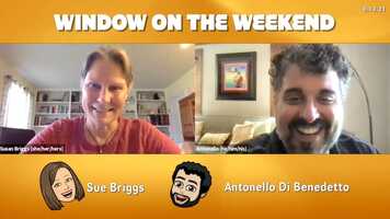 Free download Window on the Weekend with Antonello and Jane 8.13.21 video and edit with RedcoolMedia movie maker MovieStudio video editor online and AudioStudio audio editor onlin