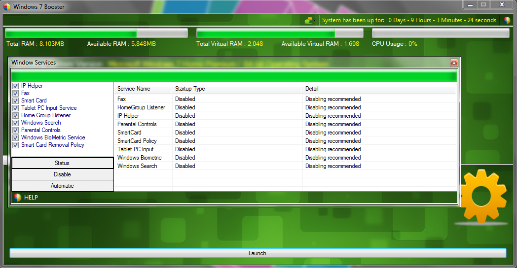 Download web tool or web app Windows 7 Booster Download web tool or web app Windows 7 Booster