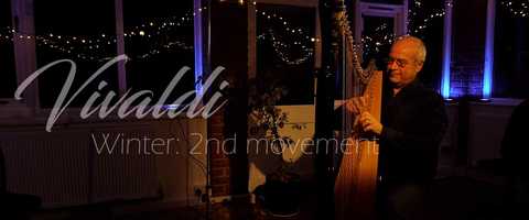 Free download Winter - 2nd movement. Vivaldi, arranged for harp by Mark Harmer video and edit with RedcoolMedia movie maker MovieStudio video editor online and AudioStudio audio editor onlin