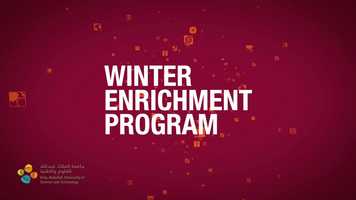 Free download Winter Enrichment Program 2019 video and edit with RedcoolMedia movie maker MovieStudio video editor online and AudioStudio audio editor onlin