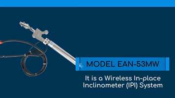 Free download Wireless In-place Inclinometer Model EAN-53MW video and edit with RedcoolMedia movie maker MovieStudio video editor online and AudioStudio audio editor onlin