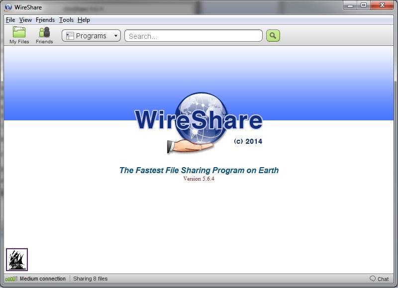 Download web tool or web app WireShare
