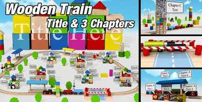 Free download Wooden Train | After Effects Template video and edit with RedcoolMedia movie maker MovieStudio video editor online and AudioStudio audio editor onlin