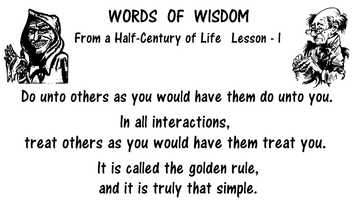 Free download Words Of Wisdom Lesson - I video and edit with RedcoolMedia movie maker MovieStudio video editor online and AudioStudio audio editor onlin