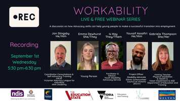 Free download Workability Live and Free: Self Advocacy Session video and edit with RedcoolMedia movie maker MovieStudio video editor online and AudioStudio audio editor onlin