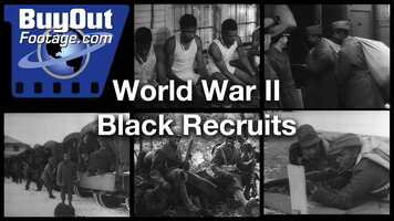 Free download World War II Black Recruits Historic Film Footage video and edit with RedcoolMedia movie maker MovieStudio video editor online and AudioStudio audio editor onlin