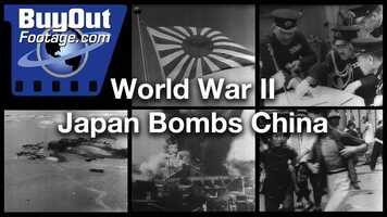 Free download World War II Japan Bombs China Historic Film Footage video and edit with RedcoolMedia movie maker MovieStudio video editor online and AudioStudio audio editor onlin
