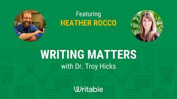 Free download Writing Matters with Dr. Troy Hicks ft. Heather Rocco - Trailer video and edit with RedcoolMedia movie maker MovieStudio video editor online and AudioStudio audio editor onlin