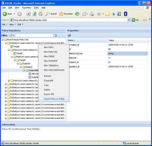 Download web tool or web app XACML-Studio