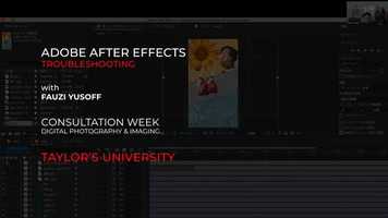 Free download AFTER EFFECTS Troubleshooting video and edit with RedcoolMedia movie maker MovieStudio video editor online and AudioStudio audio editor onlin