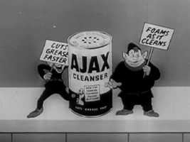 Free download Ajax Cleanser TV Commercial ~ 1955 Colgate Animated Cartoon video and edit with RedcoolMedia movie maker MovieStudio video editor online and AudioStudio audio editor onlin