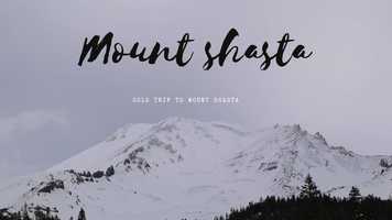 Free download A Solo Trip to Mount Shasta video and edit with RedcoolMedia movie maker MovieStudio video editor online and AudioStudio audio editor onlin