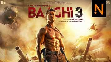 Free download Baaghi 3 official trailer video and edit with RedcoolMedia movie maker MovieStudio video editor online and AudioStudio audio editor onlin