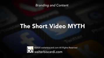 Free download Branded Storytelling: The Short Video MYTH video and edit with RedcoolMedia movie maker MovieStudio video editor online and AudioStudio audio editor onlin