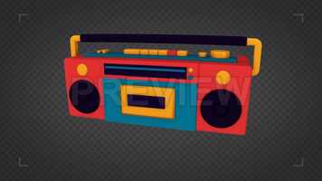 Free download Cassette  Radio Recorder Stock Motion Graphics video and edit with RedcoolMedia movie maker MovieStudio video editor online and AudioStudio audio editor onlin