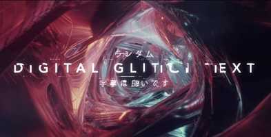 Free download Digital Glitch Text Motion Design video and edit with RedcoolMedia MovieStudio video editor online and AudioStudio audio editor onlin