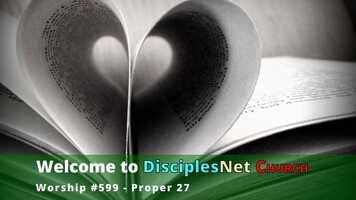 Free download DisciplesNet Worship #599: Proper B27 (Cobb 11.07.2021) video and edit with RedcoolMedia movie maker MovieStudio video editor online and AudioStudio audio editor onlin