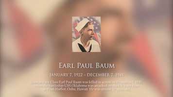 Free download Earl P. Baum (Jan. 7, 1922-Dec. 7, 1941) video and edit with RedcoolMedia movie maker MovieStudio video editor online and AudioStudio audio editor onlin