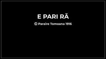 Free download E Pari Rā (vocal version) video and edit with RedcoolMedia movie maker MovieStudio video editor online and AudioStudio audio editor onlin