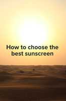 Free download How to choose the best sunscreen video and edit with RedcoolMedia movie maker MovieStudio video editor online and AudioStudio audio editor onlin