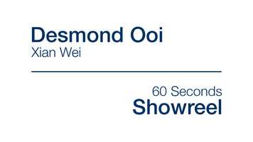 Free download Xian Wei Desmond Ooi | 60 Second Showreel video and edit with RedcoolMedia movie maker MovieStudio video editor online and AudioStudio audio editor onlin