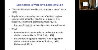 Free download Xiaodan Zhu on Several Deep Learning Models for Reasoning in Natural Language video and edit with RedcoolMedia movie maker MovieStudio video editor online and AudioStudio audio editor onlin