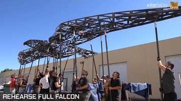 Free download Xite Labs - making of the 50-foot Projection Mapped Falcon video and edit with RedcoolMedia movie maker MovieStudio video editor online and AudioStudio audio editor onlin