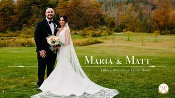 Free download Maria and Matt ~ A Romantic and Elegant Wedding at Hildene video and edit with RedcoolMedia movie maker MovieStudio video editor online and AudioStudio audio editor onlin