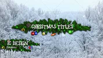 Free download Xmas Titles | After Effects Project Files - Videohive template video and edit with RedcoolMedia movie maker MovieStudio video editor online and AudioStudio audio editor onlin