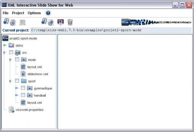 Download web tool or web app XML Interactive SlideShow
