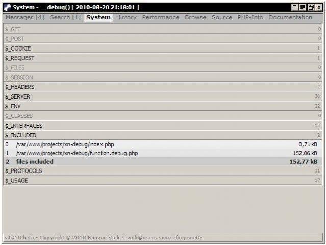 Download web tool or web app xn.debug - power of php Download web tool or web app xn.debug - power of php