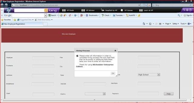 Download web tool or web app XScheduler