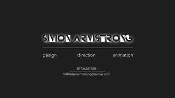 Free download Simon Armstrong Showreel 2019 video and edit with RedcoolMedia movie maker MovieStudio video editor online and AudioStudio audio editor onlin