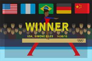 Free download Tribute to Simone Biles video and edit with RedcoolMedia movie maker MovieStudio video editor online and AudioStudio audio editor onlin