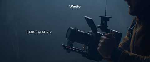 Free download Wedio  start creating! video and edit with RedcoolMedia movie maker MovieStudio video editor online and AudioStudio audio editor onlin