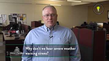 Free download Why dont we hear severe weather warning sirens? | West Chester Wants to Know (Ep. 16) video and edit with RedcoolMedia movie maker MovieStudio video editor online and AudioStudio audio editor onlin