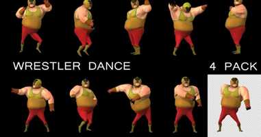 Free download Wrestler Dancer | Motion Graphics - Envato elements video and edit with RedcoolMedia movie maker MovieStudio video editor online and AudioStudio audio editor onlin