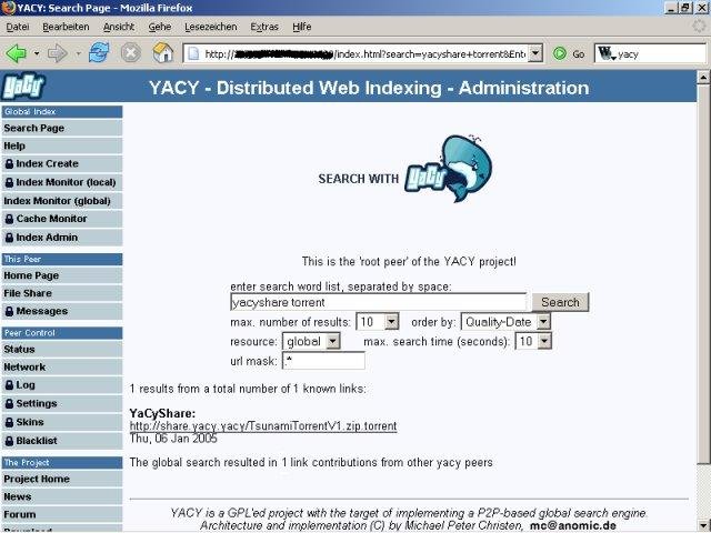 Download web tool or web app YACY distributed WWW search engine Download web tool or web app YACY distributed WWW search engine