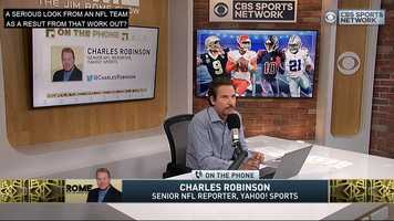 Free download Yahoos Charles Robinson on Kaepernicks NFL workout drama video and edit with RedcoolMedia movie maker MovieStudio video editor online and AudioStudio audio editor onlin