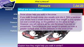 Free download Year 8 Science Lesson 2 Pressure 07-07-2020 GRi video and edit with RedcoolMedia movie maker MovieStudio video editor online and AudioStudio audio editor onlin