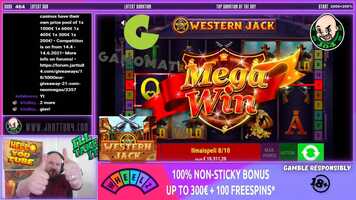 Free download Yeehaw!! Mega Big Win From Western Jack!!.mp4 video and edit with RedcoolMedia movie maker MovieStudio video editor online and AudioStudio audio editor onlin