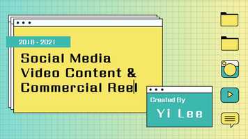 Free download Yi Lee_ Social Media  Commercial Reel 2021 video and edit with RedcoolMedia movie maker MovieStudio video editor online and AudioStudio audio editor onlin