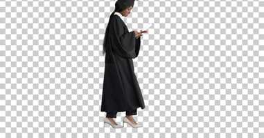 Free download Young Afro American girl student dressed in black graduation | Stock Footage - Envato elements video and edit with RedcoolMedia movie maker MovieStudio video editor online and AudioStudio audio editor onlin
