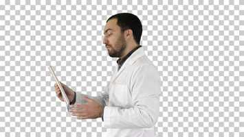 Free download Young Doctor Video Chatting On Tablet, Alpha Channel | Stock Footage - Videohive video and edit with RedcoolMedia movie maker MovieStudio video editor online and AudioStudio audio editor onlin