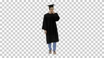 Free download Young Graduated Man Coughing, Suffering an Illness, Alpha Channel | Stock Footage - Videohive video and edit with RedcoolMedia movie maker MovieStudio video editor online and AudioStudio audio editor onlin