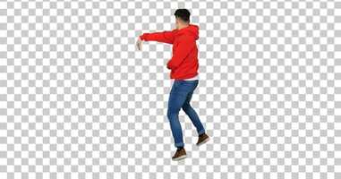 Free download Young man dancing hip-hop doing waves, Alpha Channel | Stock Footage - Envato elements video and edit with RedcoolMedia movie maker MovieStudio video editor online and AudioStudio audio editor onlin