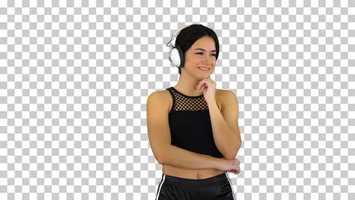 Free download Young sporty beautiful woman enjoying the music in headphones | Stock Footage - Videohive video and edit with RedcoolMedia movie maker MovieStudio video editor online and AudioStudio audio editor onlin