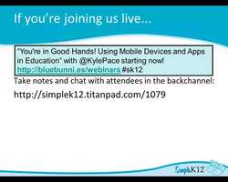 Free download Youre in Good Hands! Using Mobile Devices and Apps in Education video and edit with RedcoolMedia movie maker MovieStudio video editor online and AudioStudio audio editor onlin