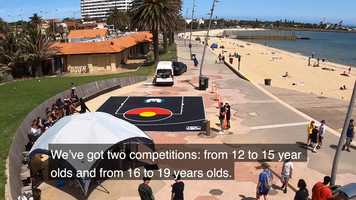 Free download Youth Basketball at St Kilda Beach video and edit with RedcoolMedia movie maker MovieStudio video editor online and AudioStudio audio editor onlin